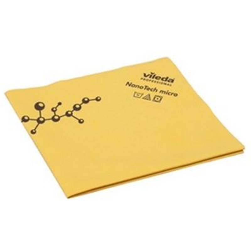 Lavette non tissé vileda nanotech - jaune VILEDA PROFESSIONAL
