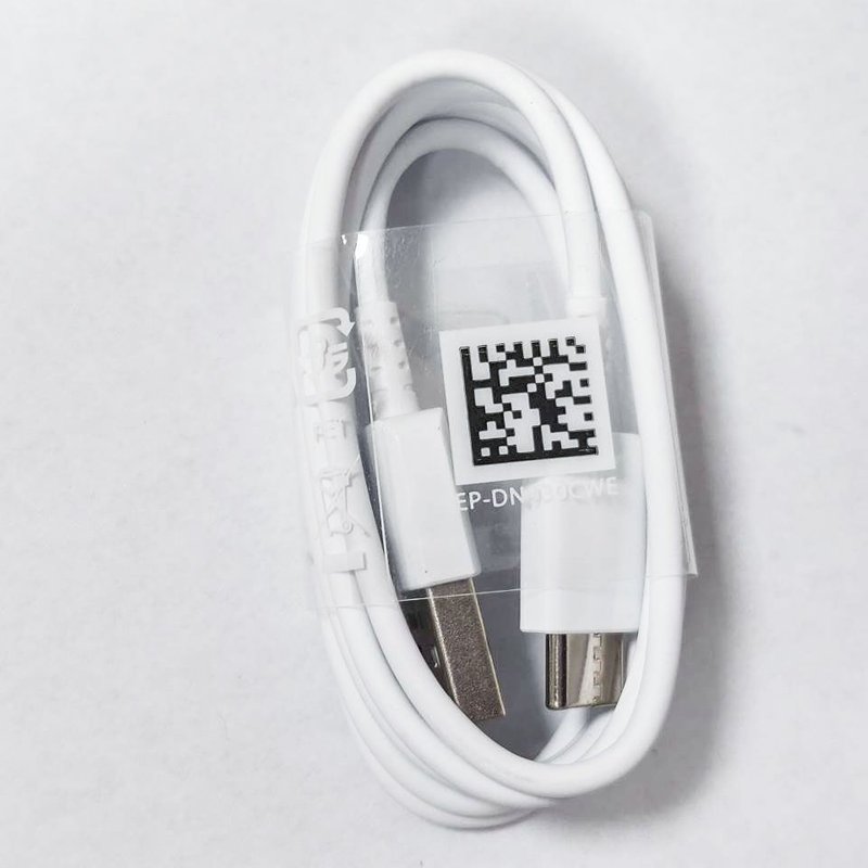 Câble de couleur CÂBLE C SEULEMENT Chargeeur Rapide USB 9V, 1,67A, Câble Type-C 1.2m, Pour Galaxy A30, A40, A50, A70, A60, S8, S9 Plus, Note 8, 9