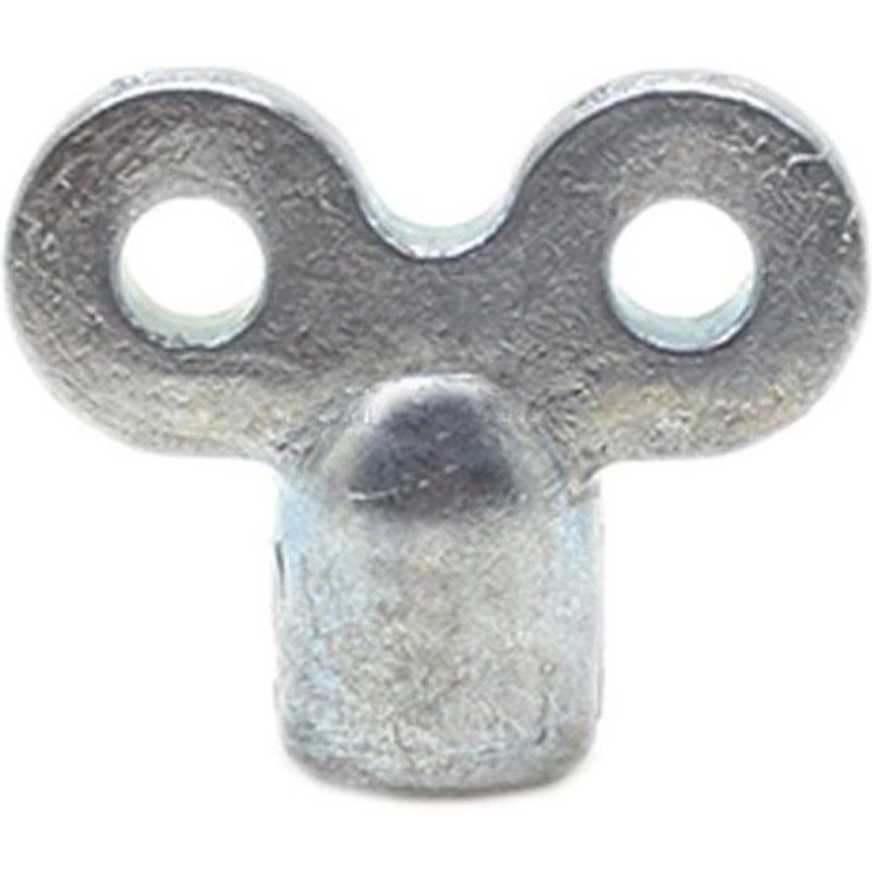 Robinet d'eau solide pour Valve d'échappement, 10 pièces, douille carrée, clé de radiateur en laiton, noyau de trou de 5mm