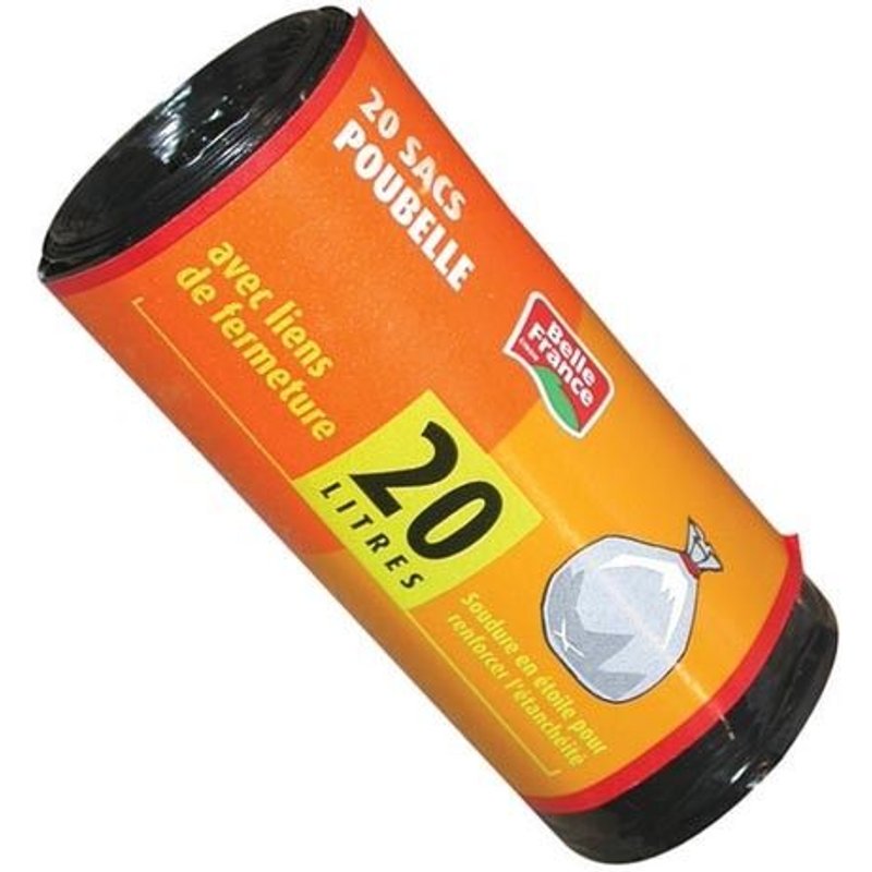 Sac poubelle - 20 L - x20