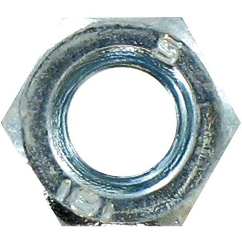 Ecrou héxagonal 6 pans - acier zingué - D : 16 mm - lot de 3