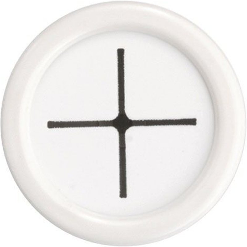 Crochet accroche-torchon 1 trou adhésif/vis blanc