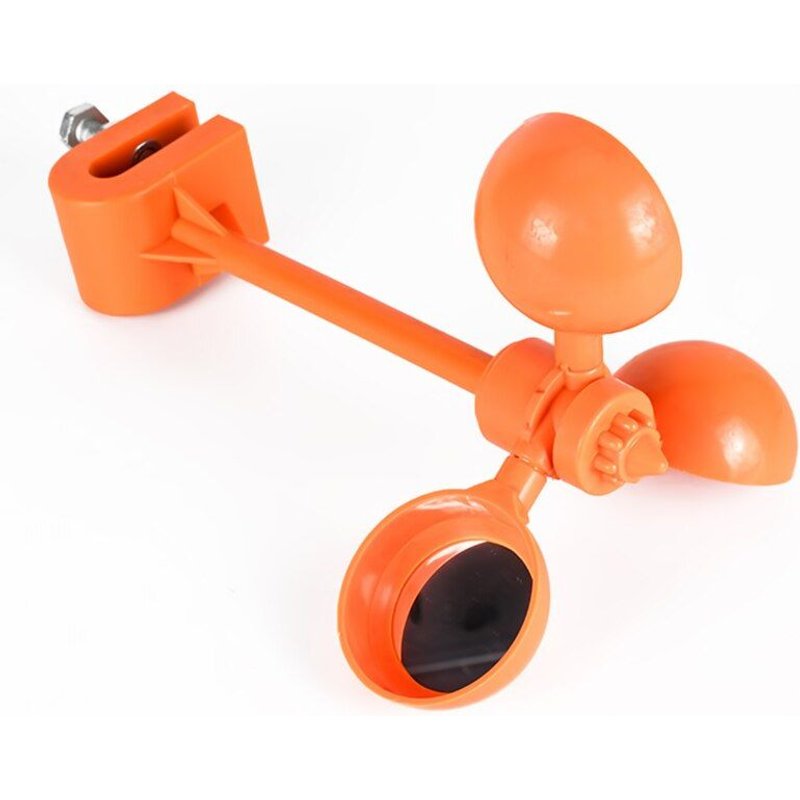 Dispositif répulsif d'oiseaux, contre les oiseaux, contre les parasites, à énergie éolienne, à 360 degrés, pour l'extérieur, outils pour pigeons, jardin, pelouse, corbeau, étang