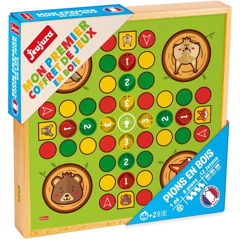 Jeu De Societe Mon Premier Coffret De Jeux