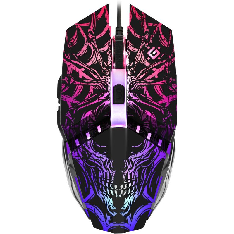 Defender GM-670L souris Gaming Ambidextre Optique 2400 DPI
