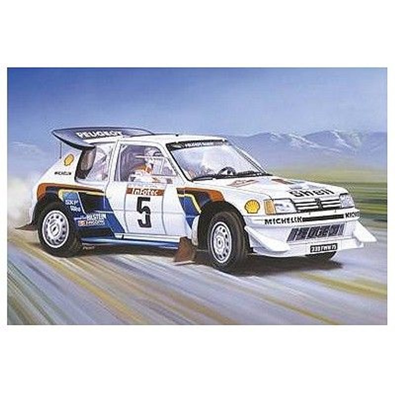 Maquette Voiture : Peugeot 205 Ev 2-Heller