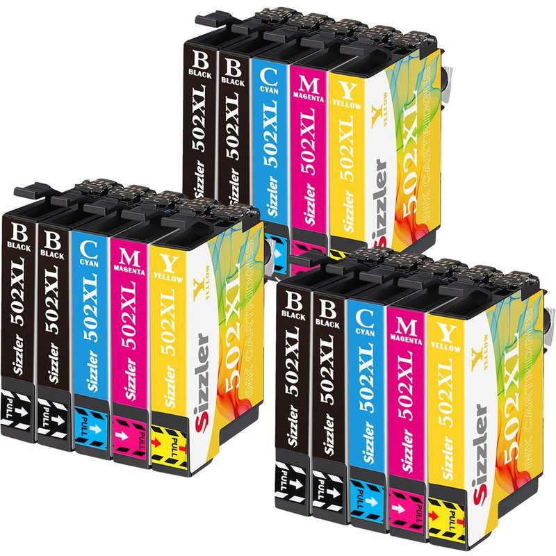 502XL Encre Compatible Epson 502 XL Cartouche pour Epson WF-2860 XP-5100 WF-2865 XP-5105