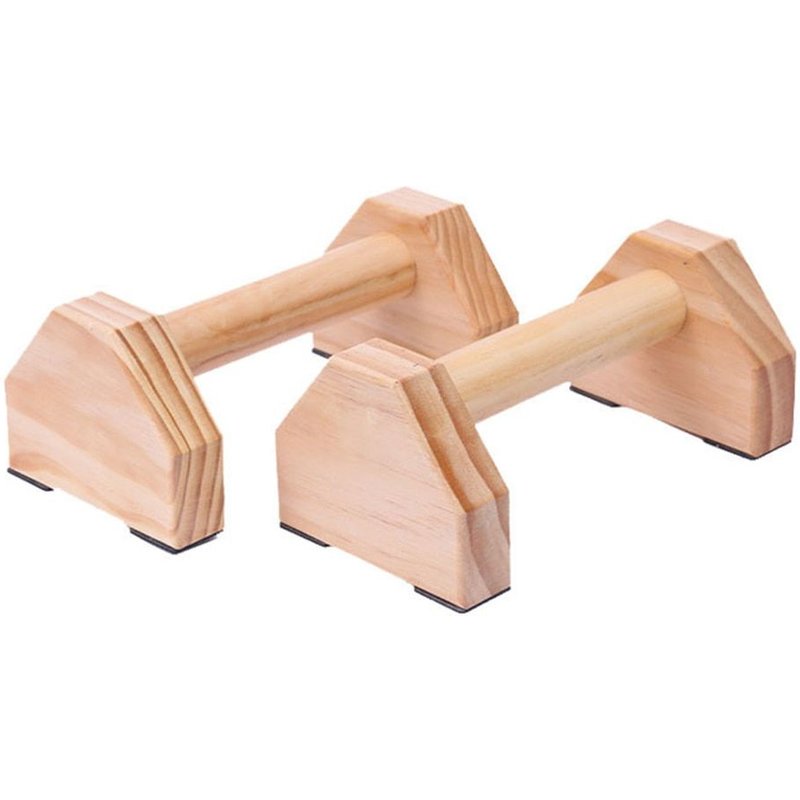 Barre De Gymnastique En Bois, Parallèle, Gymnastique, Gymnastique, Gymnastique, Gymnastique, Outils D'exercice, Équipement D'entraînement, Pompes, Double Tige, 1 Paire