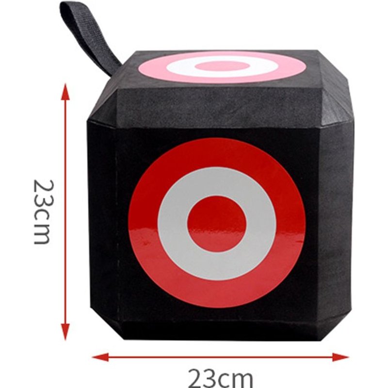 Cube Flèche Cible 6 Faces, Dés Tir À L'arc Plein Air, Arc Recourbé Et Flèche Droite, Équipement, Accessoires