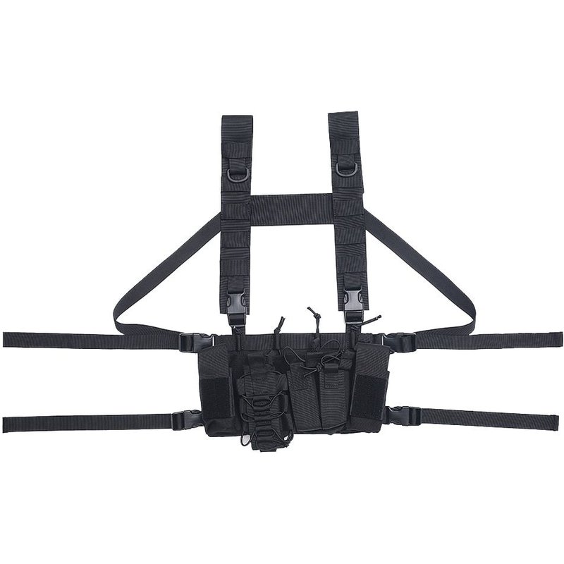 Gilet Molle Avec Poche De Poitrine, Équipement D'entraînement De Combat, De Tir Et De Chasse En Plein Air