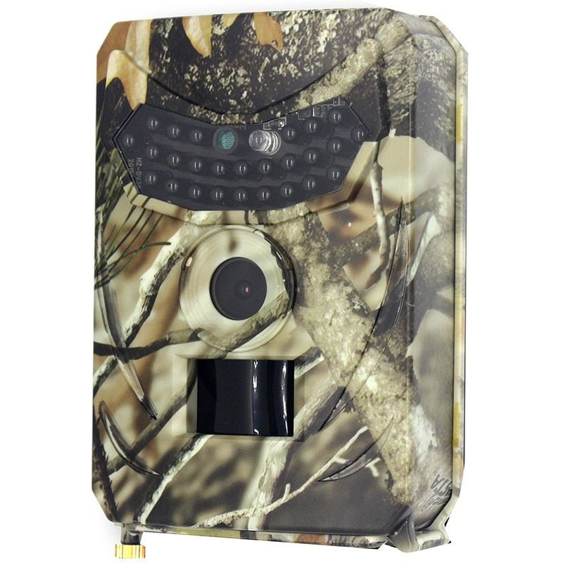 Caméra De Chasse 12mp 1080p Hd, Moniteur Étanche, Capteur Infrarouge Pir, Vision Nocturne, Caméra Photo