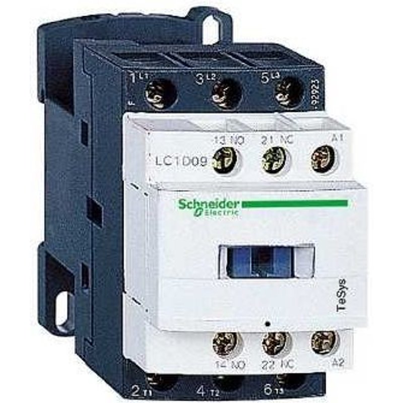 Contacteur 9a 1no/1nc 400v 50-60hz