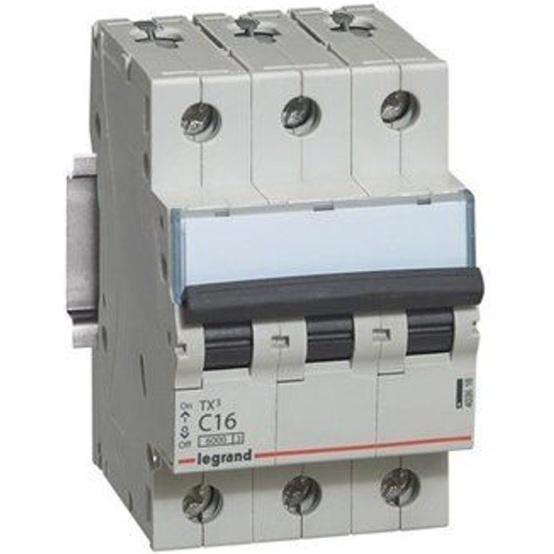Disjoncteur Tx3 6ka-C 3p 16a