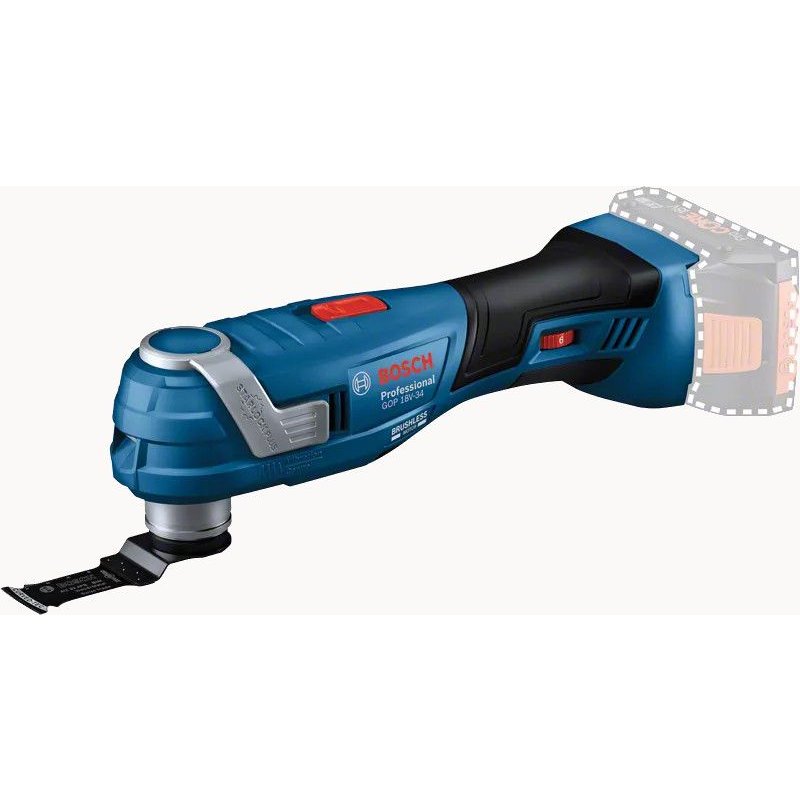 Akku-multi-cutter Gop 18v-34 Solo Professional, 18volt (blau/schwarz,