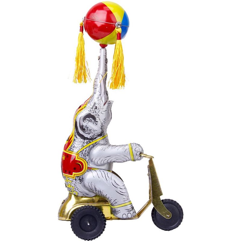 Liquidation Jouet D'éléphant Ballon Sur Tricycle