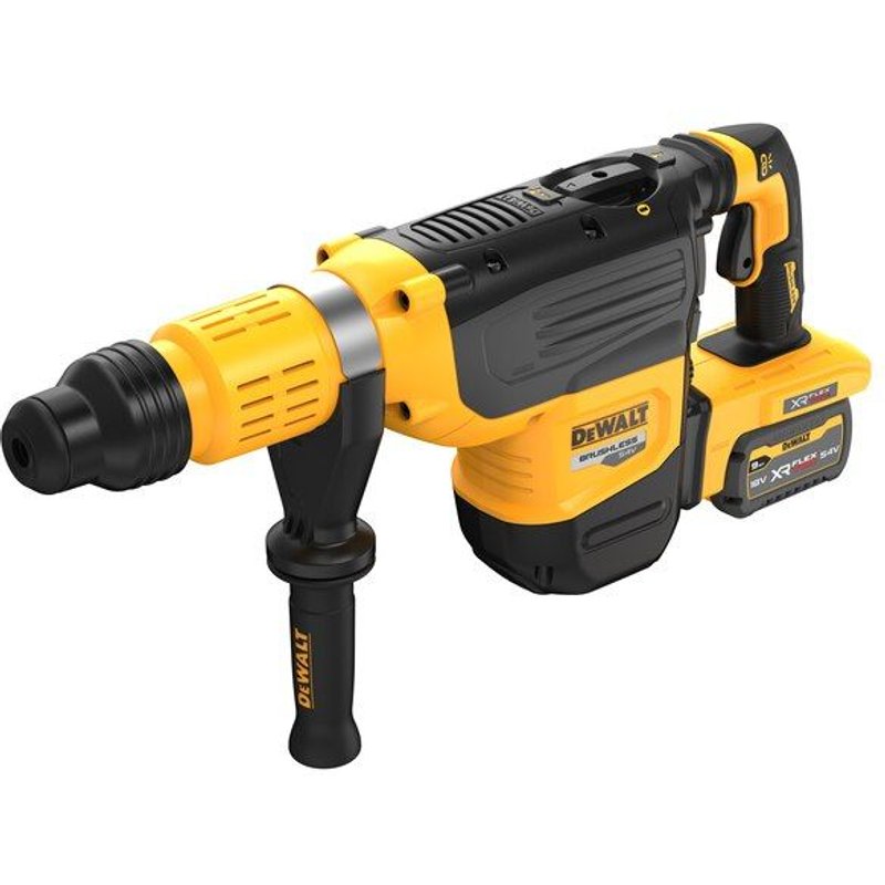 Perforateur SDS-Max XR Flexvolt 54V DEWALT 19,4J + 2 batteries 3Ah - DCH775X2-QW