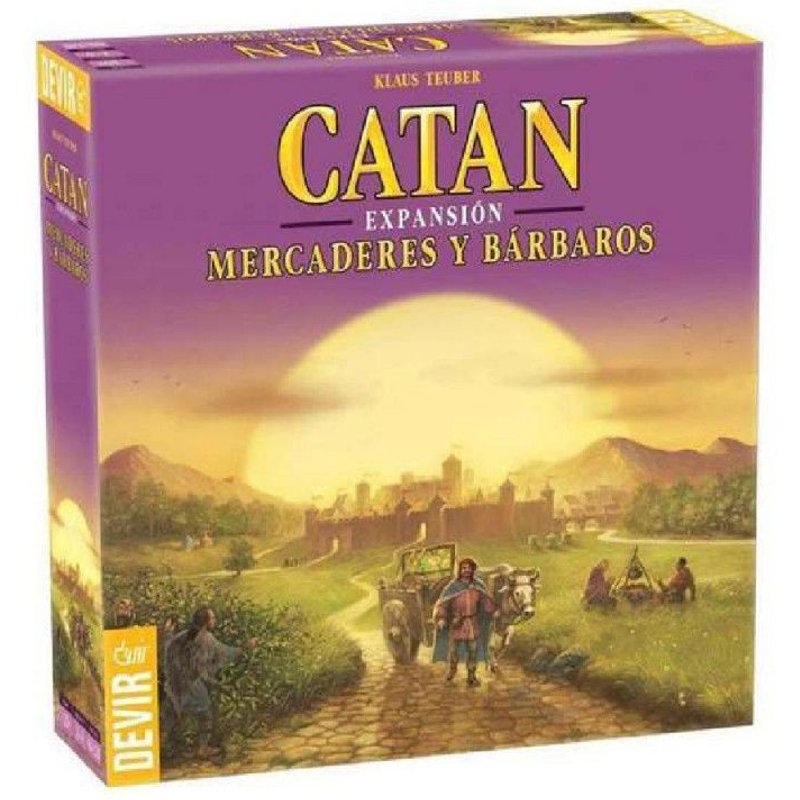 Jeu De Société Catán Expansión Devir Mercaderes Y Bárbaros (Es)