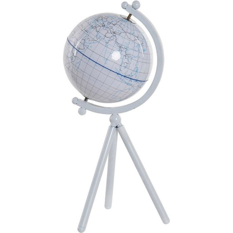 Globe Terrestre Dkd Home Decor ?8424001715053 Métal (16 X 15 X 36 Cm)