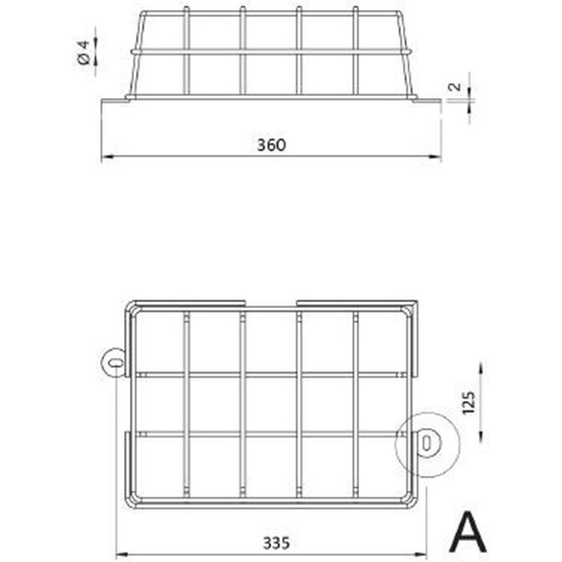 Grille anti chocs BAES