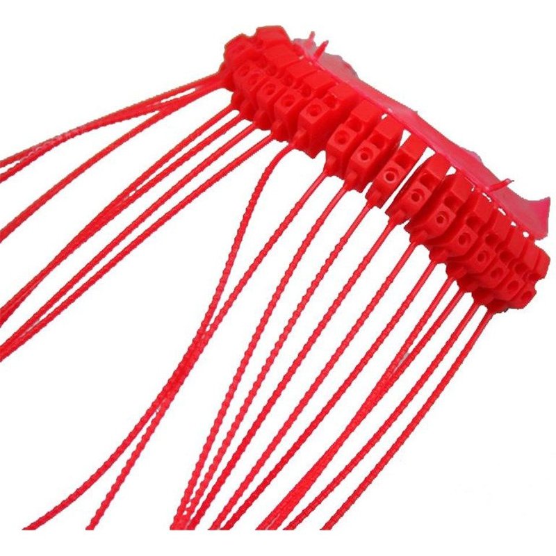 Plastoscellés rouges longueur 160 mm : couronne de 30