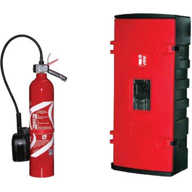 Coffret pour extincteur 5Kg CO2