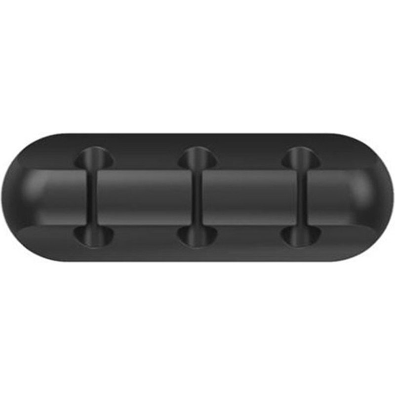 Enrouleur de câble USB en Silicone, 1 pièce, pour bureau, Clips de gestion rangés, support de câble pour souris, fil d'écouteurs, organisateur 3/5/7 Clips