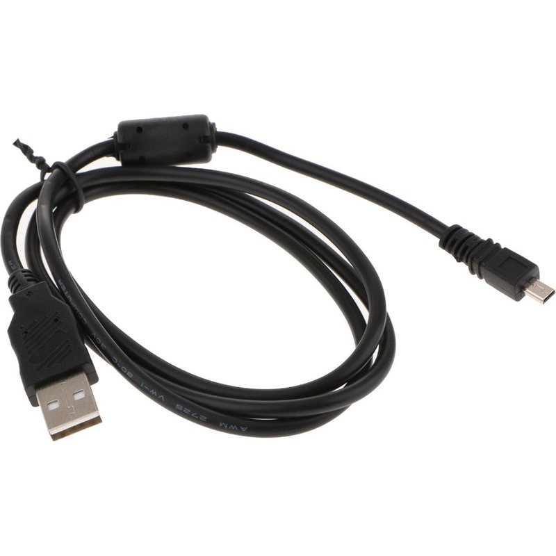 Câble de recharge USB mini 8P pour appareils photo numériques pour , , Leica, Olympus, Panasoic