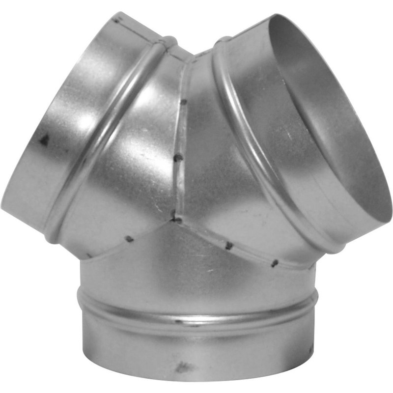 Joncoux Culotte « Y » Pour Raccordement Sur Conduits Flexibles Dac 125 Mm