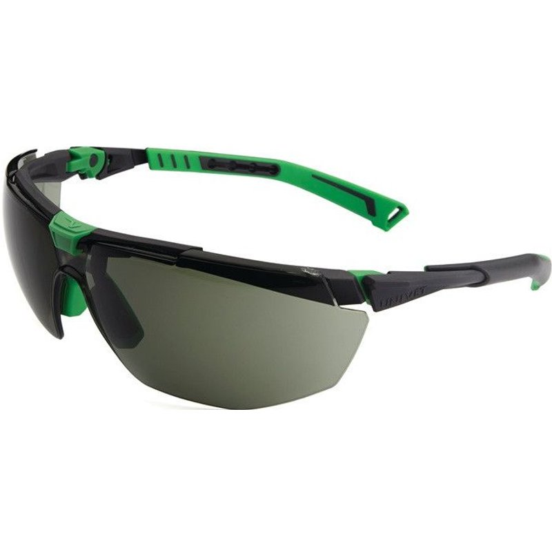 Lunettes de protection 5X1030005 EN 166 EN 170 EN 172 FT KN branches gris mét.
