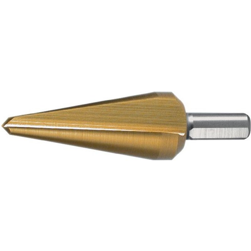Foret à tôle plage de perçage 4-20 mm HSS TiN longueur totale 71 mm
