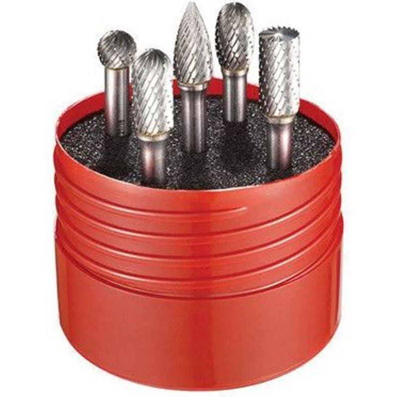 Set de fraises sur tige Nr.1 5unités HM B/C/D/E/G Boîte ronde