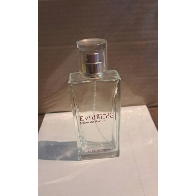 Flacon Vide Yves Rocher Comme Une Evidence L'eau De Parfum