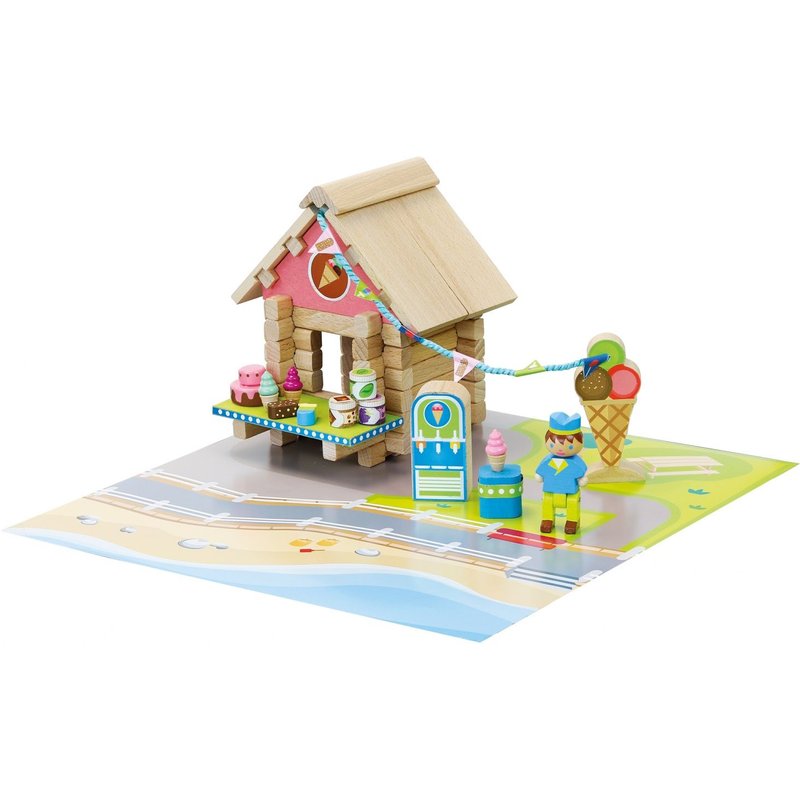 Jeu De Construction Le Marchand De Glaces - 60 Pieces