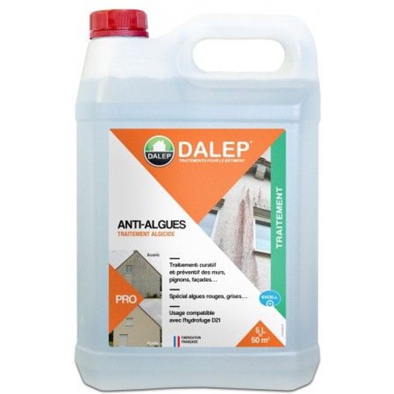Anti-algues algicide fongicide curatif préventif 5 L DALEP