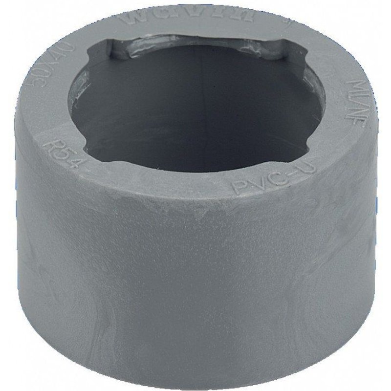 Tampon de réduction pvc incorporé simple de Ø40 à Ø125 - WAVIN