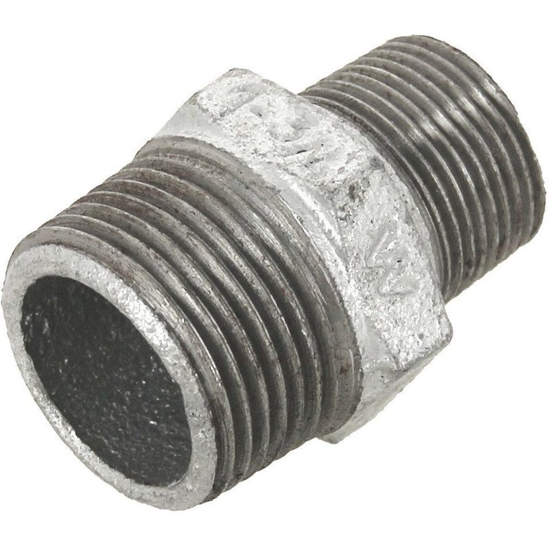 Réduction mâle mâle galva 245 - VIRFOLLET