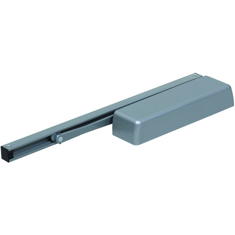 Ferme-porte LCN série 4044T Force 1-4 fourni avec bras à glissiere finition argent - MUSTAD - 3050705346