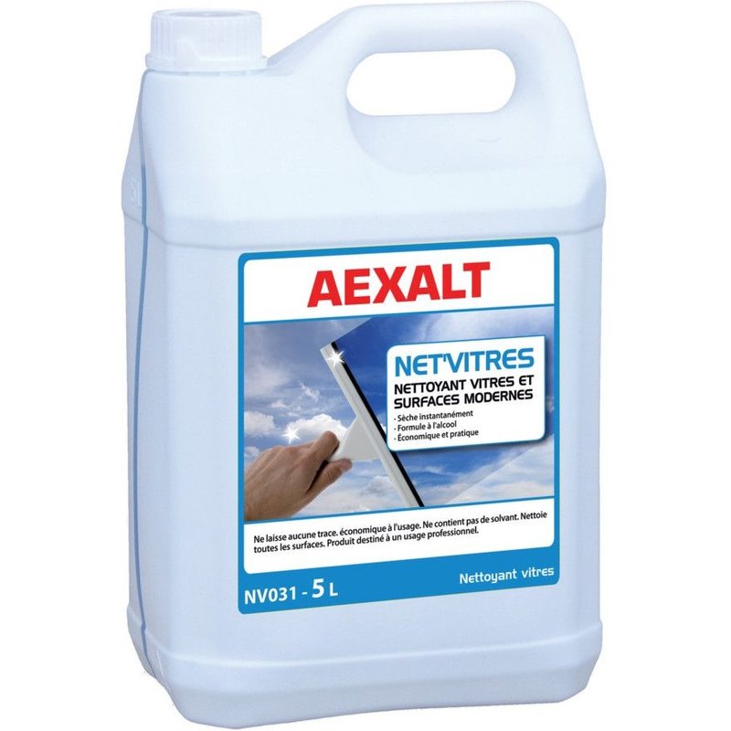 Nettoyant vitres NET VITRES bidon 5L - AEXALT - NV031