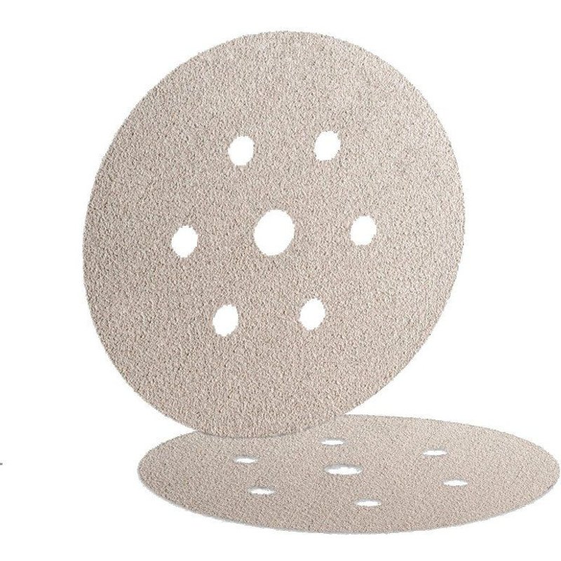 Disque abrasif souple perforé velcro auto-agrippant VC154 Long Life - HERMES ABRASIFS