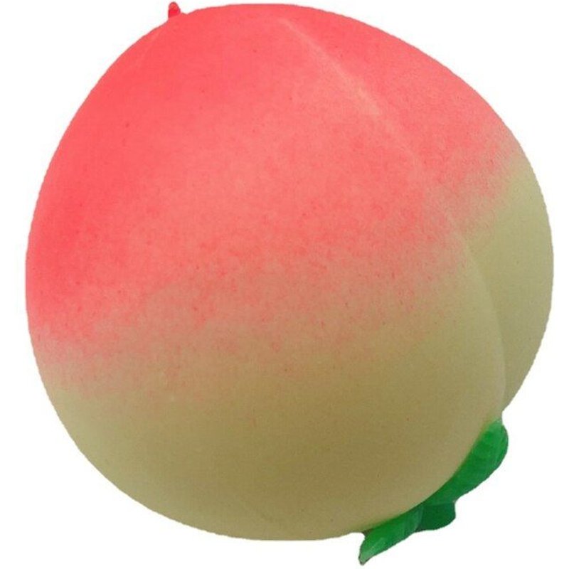 Jouet À Presser La Main Coloré Pêche, 1 Pièce, Anti Stress, Anti Compression, Pour Enfants, 69he