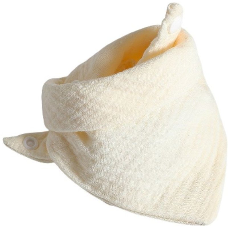 Bavoir En Coton Pour BĂ©bĂ©, Ăcharpe Triangulaire Pour Nouveau-NĂ©, Serviette Pour Nourrir La Salive