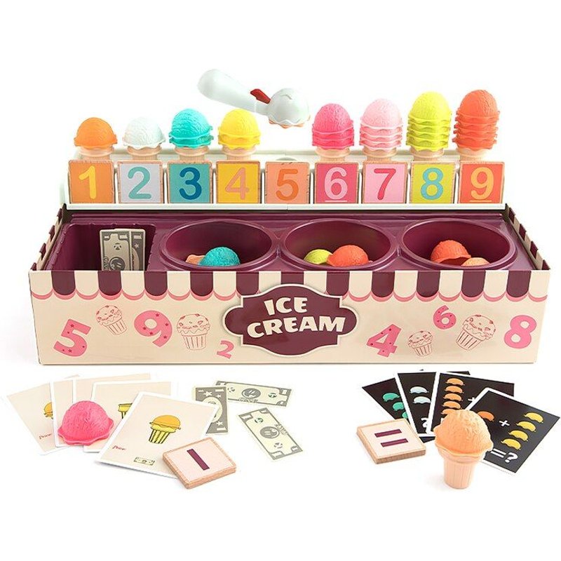 Machine À Crème Glacée Pour Enfants, Jouets De Cuisine Pour Enfants, Jeu De Rôle D'imitation, Jouet Éducatif, Cadeau D'anniversaire