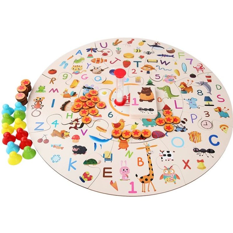 Jeu De Mémoire Montessori Pour Enfants, Puzzle Pour Trouver Une Image, Jeu De Société, Parent Enfant, Équipe Interactive