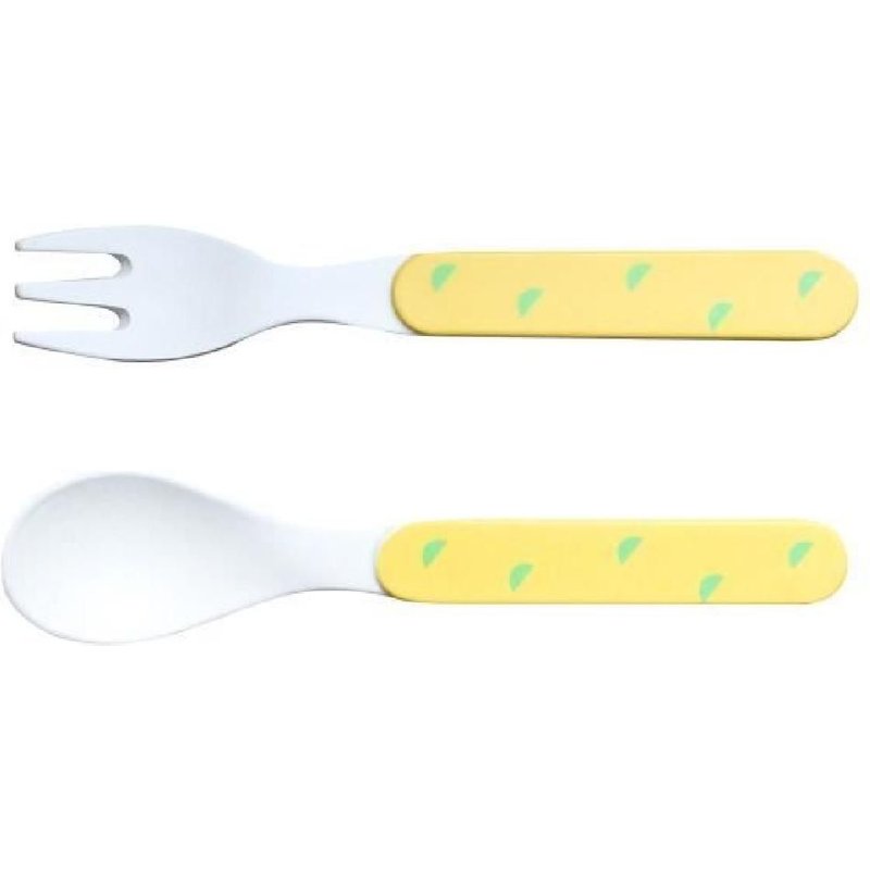 Mill'o Bébé Set 2 Couverts Bambou - Poire