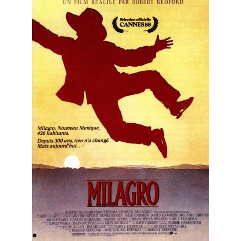 Milagro - 1988 - Robert Redford - 40x60cm - Affiche Cinema Originale Envoi Roulé
