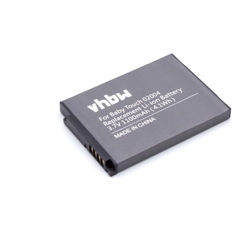 Vhbw Batterie Compatible Avec Summer Slim & Secure 02800, 02804, 02805 Moniteur Bébé, Babyphone (1100mah, 3,7v, Li-Ion)