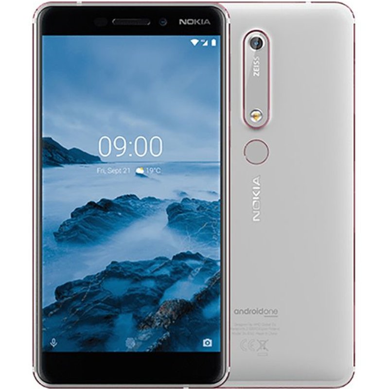 Nokia 6.1 32 Go Simple SIM Argent