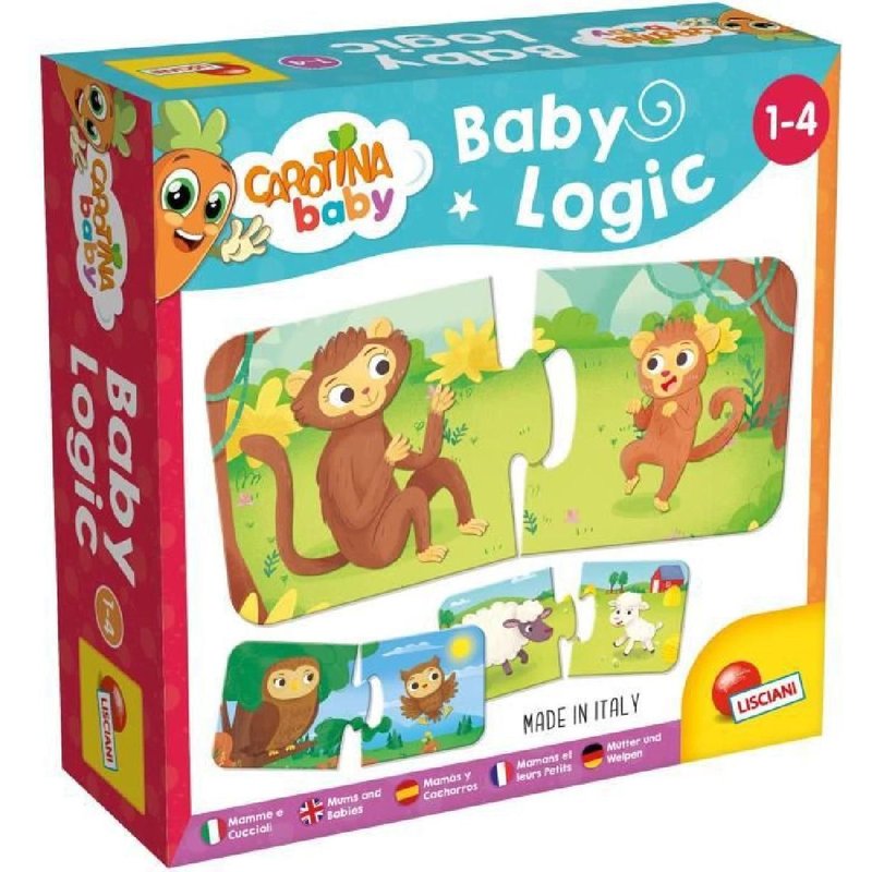 Lisciani Giochi Carotina Baby Logic Mamans Et Leur Petits