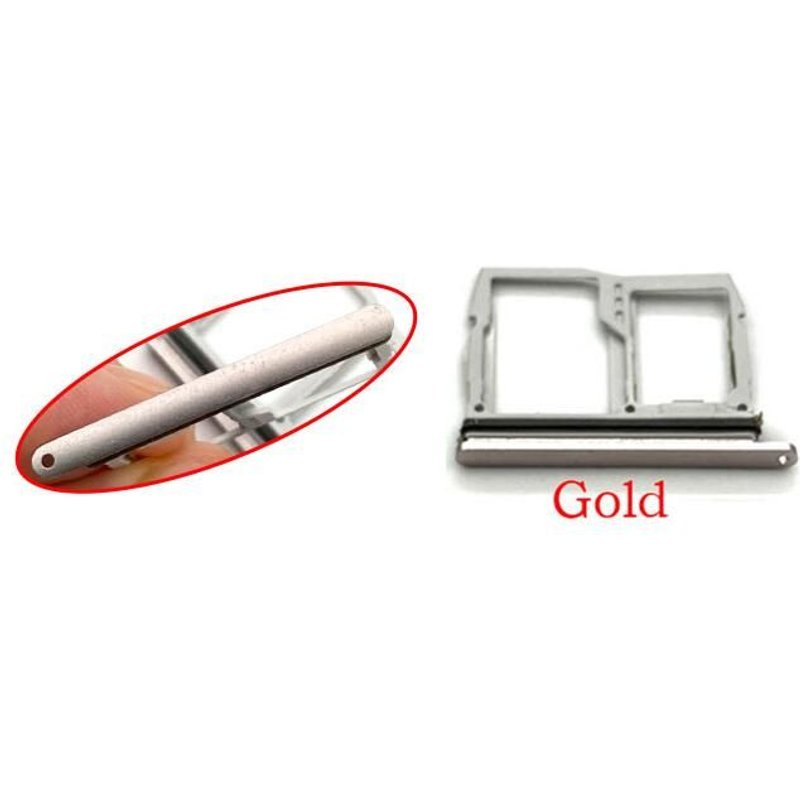 Support De Slot De Carte Sim + Support De Mémoire Micro Sd, Adaptateur Pour Lg G6 Us997 Vs988, Pièces De Boîtier, Nouveau