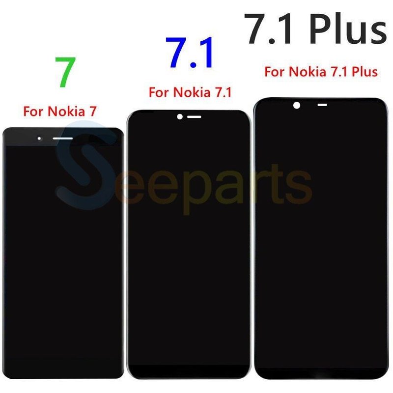 Ensemble Écran Tactile Lcd De Remplacement, Pour Nokia 7.1 X7
